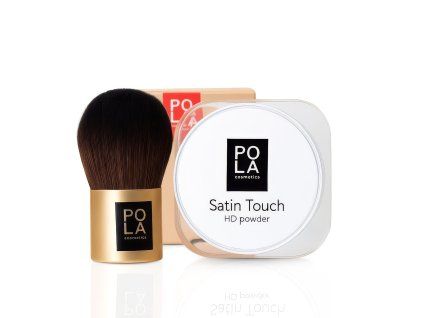 Štětec Kabuki G1 a Satin Touch - HD pudr